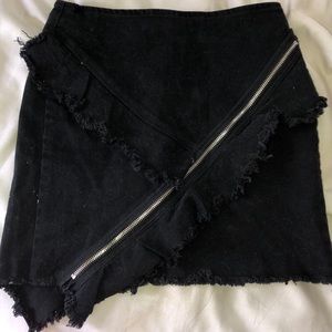 Black Jean Skirt. NEVER WORN